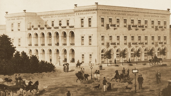 Athens Hotel Grande Bretagne 1874 13