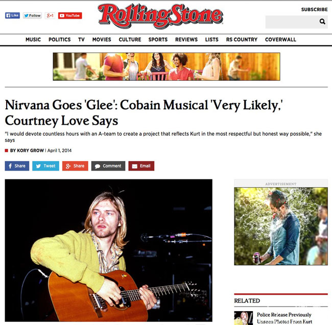 rolling stone kurt cobain photo mess up right handed