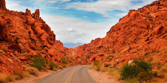 the valley of fire road