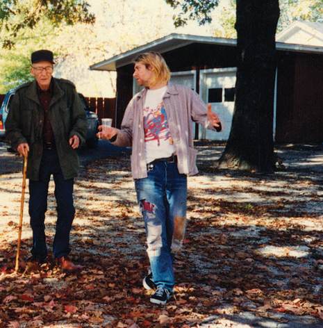 William S Burroughs and Kurt Cobain