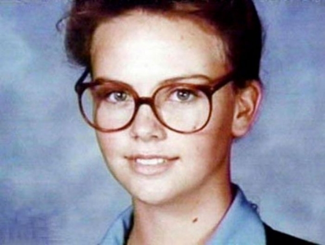 charlize-theron-yearbook-photo