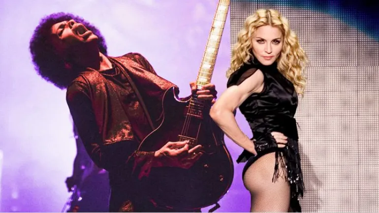 H Madonna σε σώου του Prince