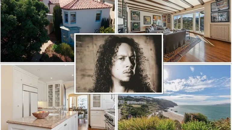 Ο Κερκ Χάμετ των Metallica πουλάει το σπίτι του στο Σαν Φρανσίσκο