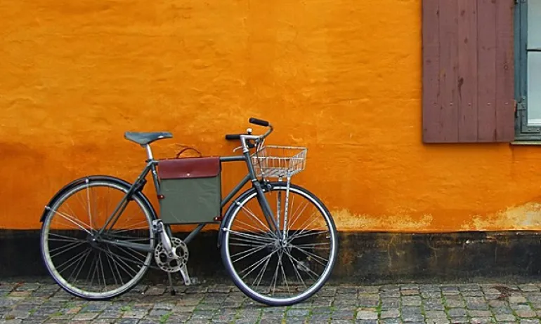 Μια υπέροχη τσάντα βινυλίου για το ποδήλατο σας...