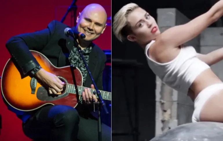 O Billy Corgan διασκευάζει Miley Cyrus (Wrecking Ball)