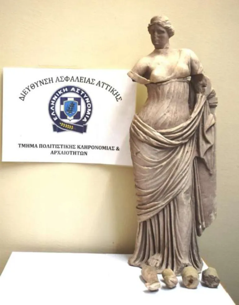 Έκλεψε το άγαλμα της θεάς Αφροδίτης από το μουσείο της Σαντορίνης