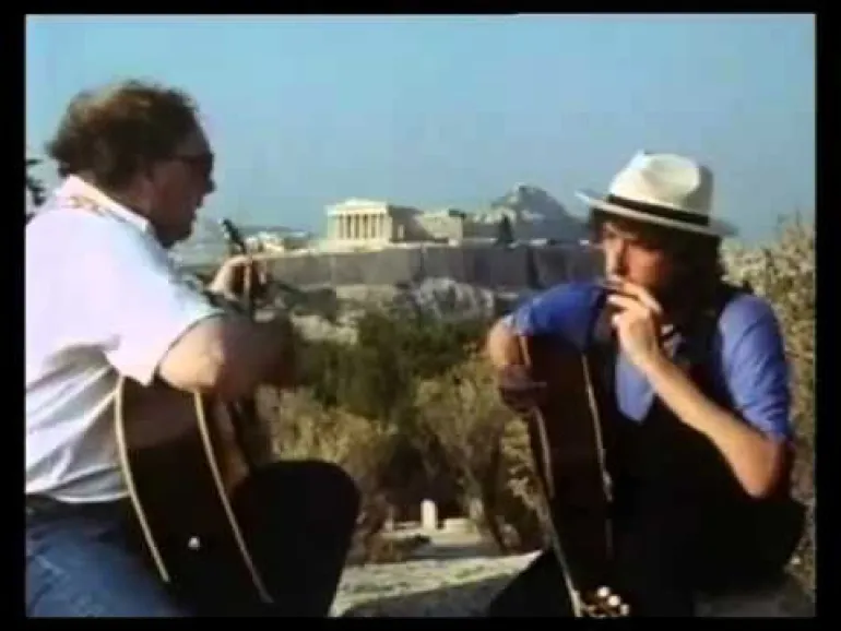 O Bob Dylan με τον Van Morrison στο Φιλοπάππου