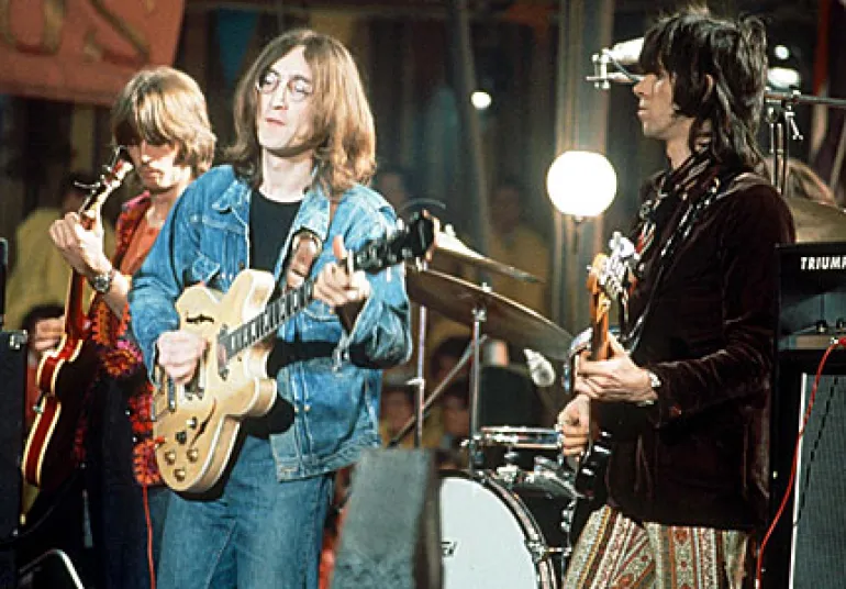 Απίστευτο: John Lennon, Eric Clapton, Keith Richards μαζί