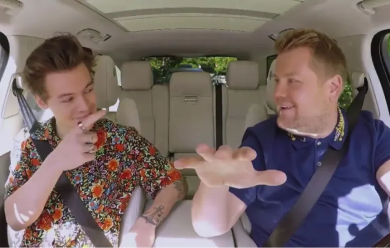Harry Styles Carpool Karaoke στον James Corden