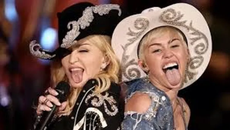 Madonna/Miley Cyrus στο MTV
