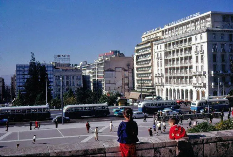 20 έγχρωμες φωτογραφίες από την παλιά Αθήνα...