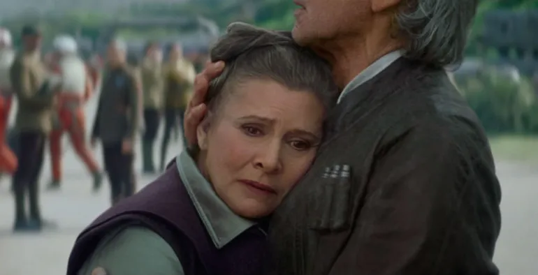 H Carrie Fisher είχε κάνει τα γυρίσματα για το Star Wars: Episode VIII