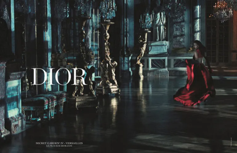 Η Rihanna φωτογραφίζεται για την καμπάνια του Dior - Secret Garden 