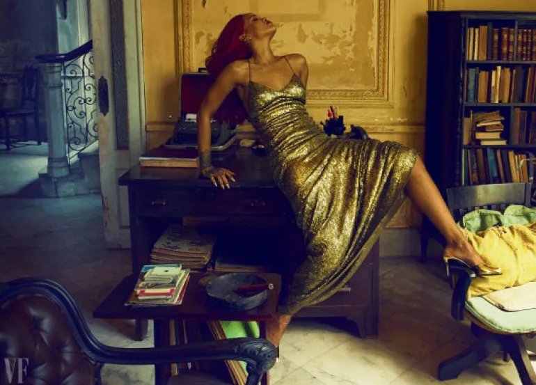 Η Rihanna φωτογραφίζεται στην Αβάνα για το περιοδικό Vanity Fair