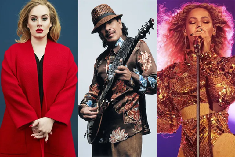 O Carlos Santana θέλει να συνεργασθεί με Beyonce & Adele