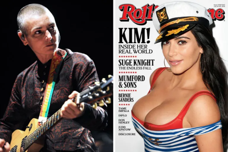 Η Sinead O'Connor πραγματικά μισεί το εξώφυλλο του RS με την Kim Kardashian 