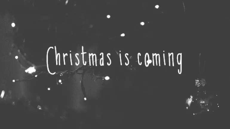 Σε 33 μέρες έχουμε Χριστούγεννα...