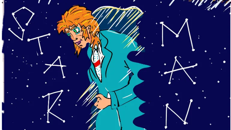 Ο David Bowie, ο Iggy Pop, ο Andy Warhol κι ο Lou Reed ήρωες μιας διαστημικής περιπέτειας