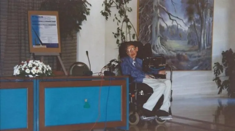 1998 ο Stephen Hawking στην Σάμο