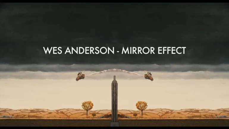 To εφέ του καθρέπτη στα φιλμ του Wes Anderson...