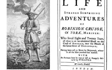 Σαν σήμερα το 1719 κυκλοφόρησε ο Ροβινσώνας Κρούσος του Ντάνιελ Ντεφόε