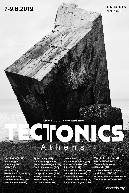 Tectonics Athens 2019 poster