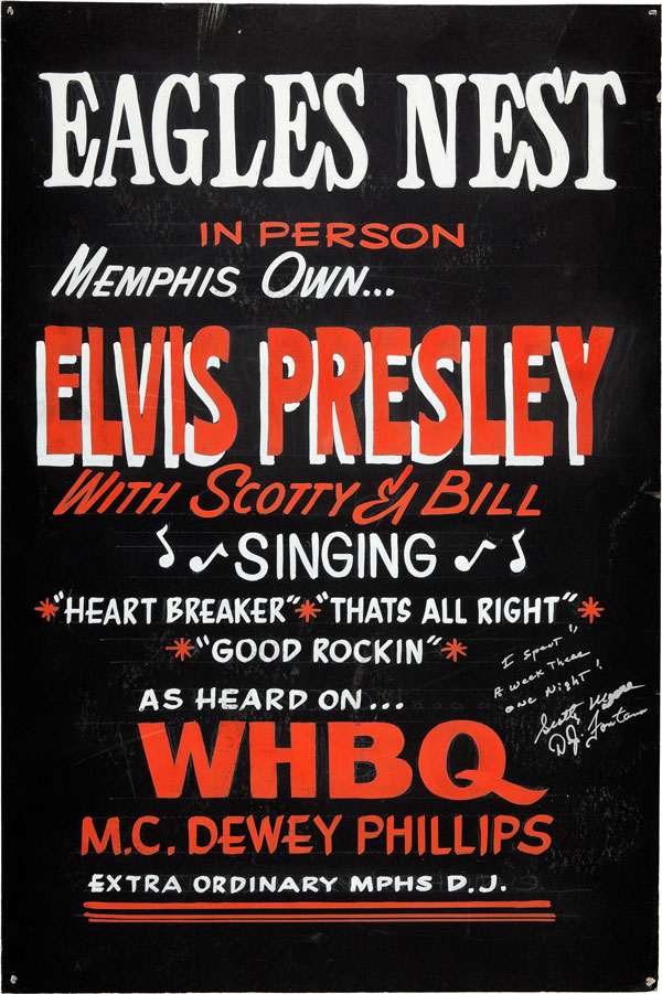 Elvis Presley 1954 Eagles Nest