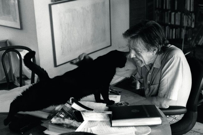 artists and their cats johncage