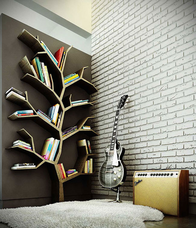 creative bookshelves 107