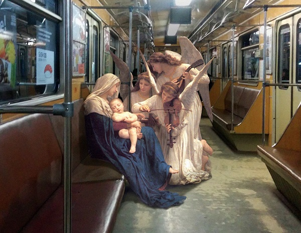 Le chant des anges Bouguereau