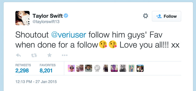 Taylor Swift Twitter 2 Embed