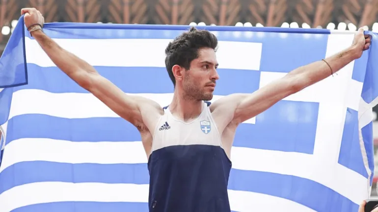 Μίλτος Τεντόγλου, πρώτος Έλληνας στην ιστορία με χρυσό μετάλλιο στο μήκος σε Ολυμπιακούς αγώνες