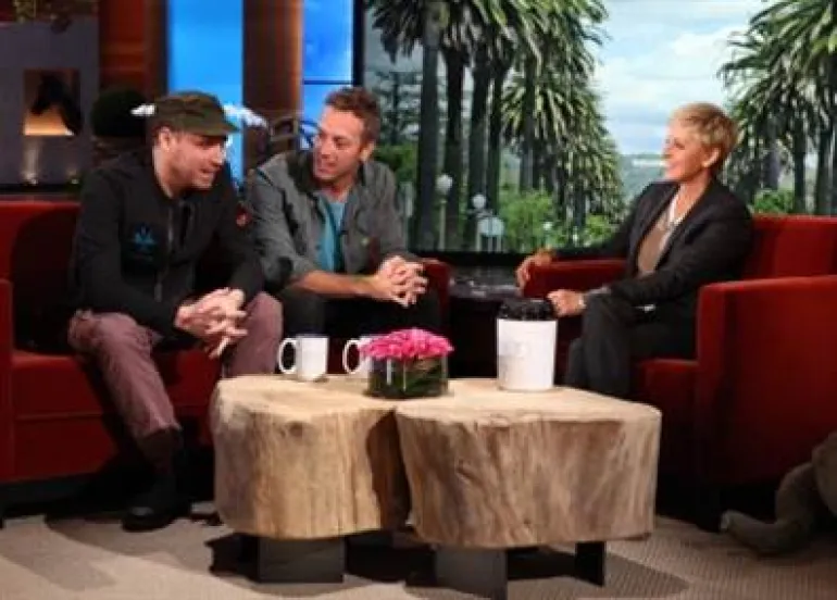 Οι Coldplay στην Ellen deGeneres