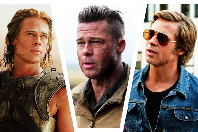 Τα 12 καλύτερα κουρέματα του Brad Pitt στο σινεμά