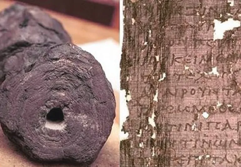 Αρχαία καμένα χειρόγραφα από τον Βεζούβιο μπορεί να διαβαστούν ξανά