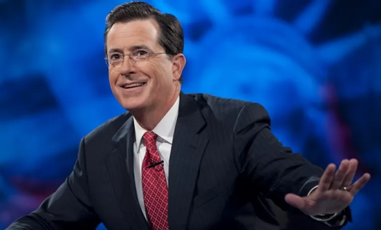 O Stephen Colbert χθες βράδυ για τις εκλογές