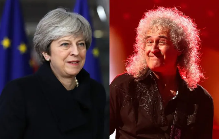 Δηλώσεις του κιθαρίστα των Queen, Brian May για το Brexit 