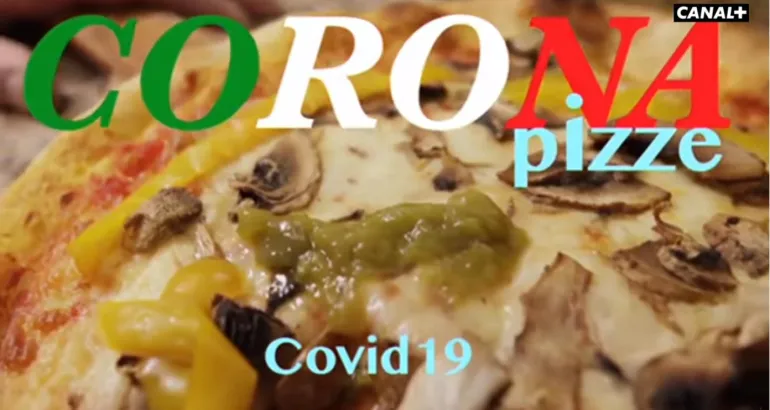 «Πίτσα Κορόνα»: Οργή για το σατιρικό βίντεο στο γαλλικό Canal+