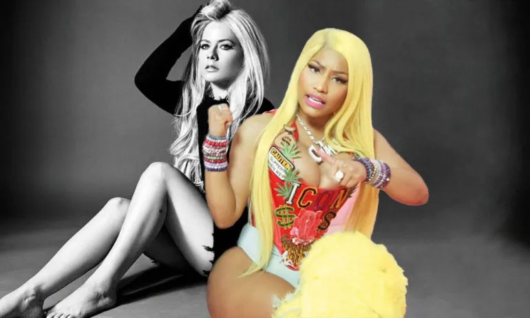 Avril Lavigne με Nicki Minaj στο “Dumb Blonde