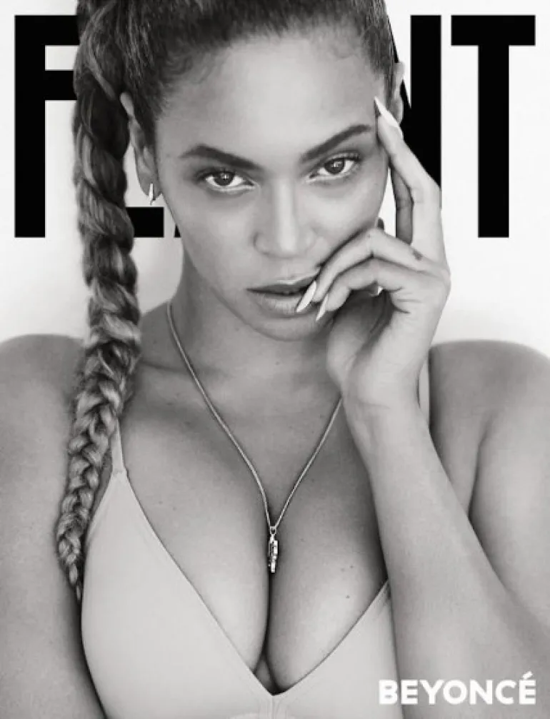 H Beyoncé στο Flaunt