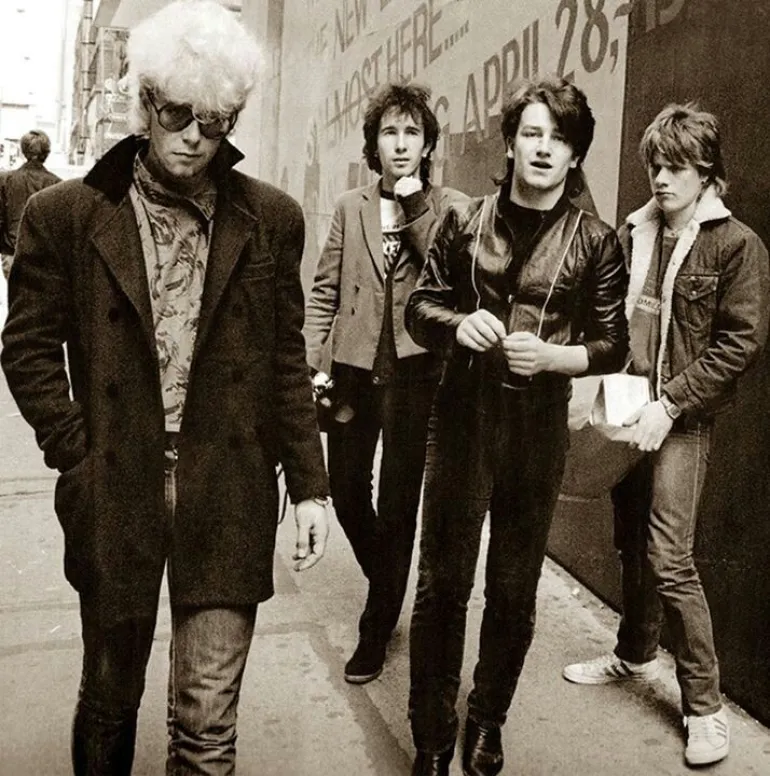 1980 από τις πρώτες εμφανίσεις των U2 στην TV
