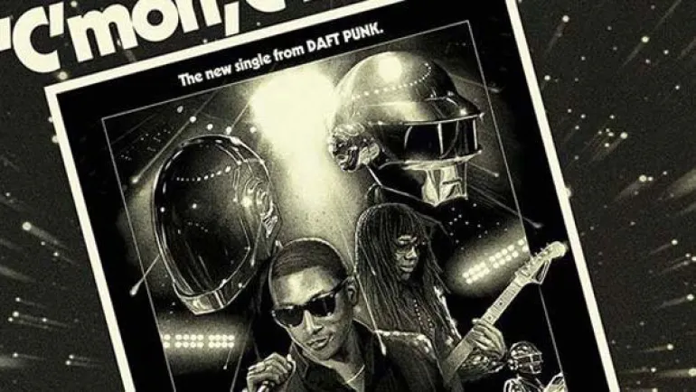 5 παλιά poster των Daft Punk.... 