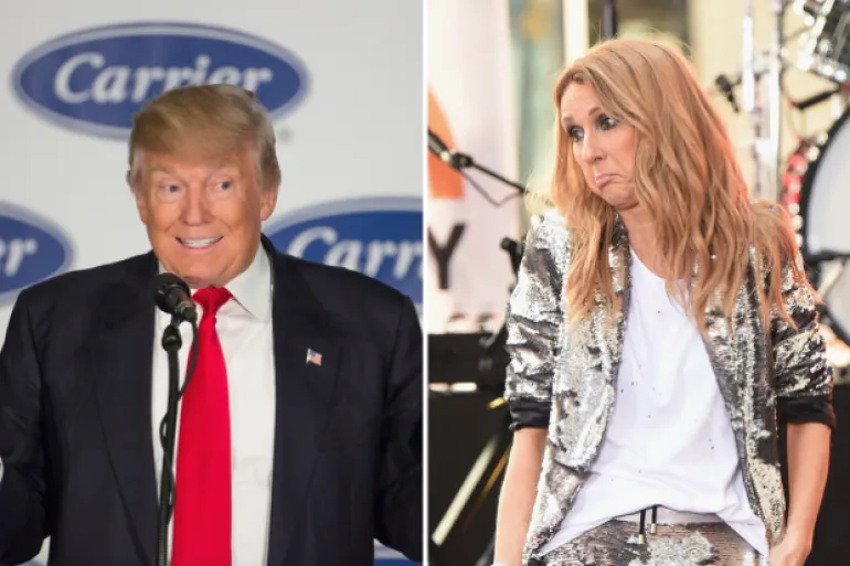 Όχι και από Celine Dion στην εκδήλωση του Donald Trump