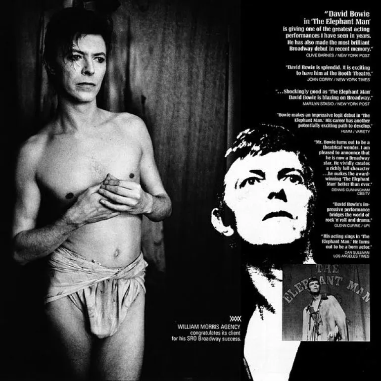 1981 o David Bowie στο Elephant Man