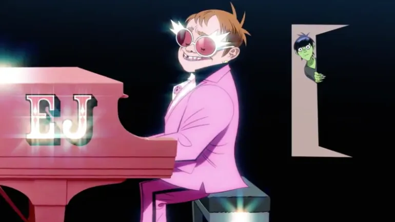 Gorillaz με Elton John  “The Pink Phantom”