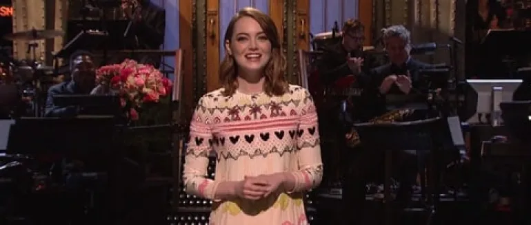 H Emma Stone στο Saturday Night Live