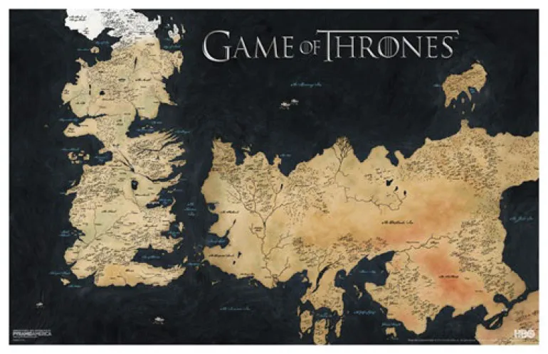 Οι τοποθεσίες που έχουν γυριστεί επεισόδια του Game of Thrones σε ένα μοναδικό Infogrpahic