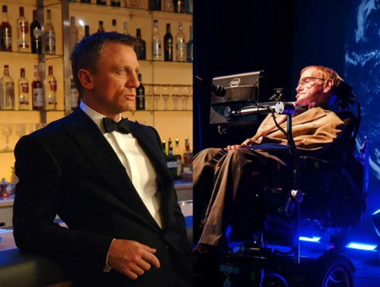 Ο Stephen Hawking θέλει να γίνει ένας Bond villain..