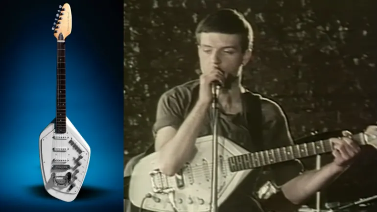 Πουλήθηκε 200000 η κιθάρα που χρησιμοποίησε ο Ian Curtis στο βίντεο του “Love Will Tear Us Apart”