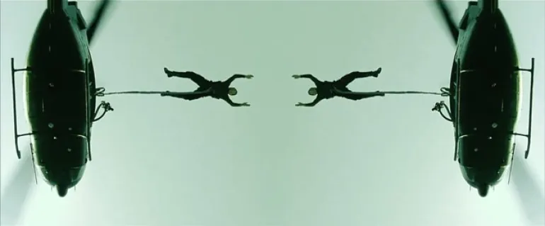 To Mirror Effect στην τριλογία του Matrix - video